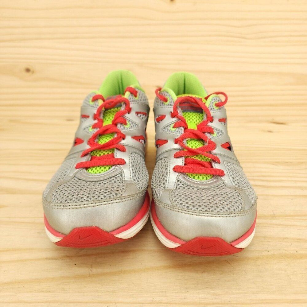 Nike Dual Fusion Lite Women's Running Shoes Sz 8 Gray Sneakers Athletic Running - Picture 2 of 9